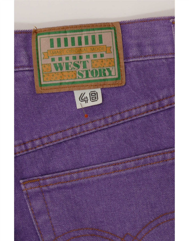 Blugi drepti pentru bărbați West Story IT 48 Medium L34 L28 Violet