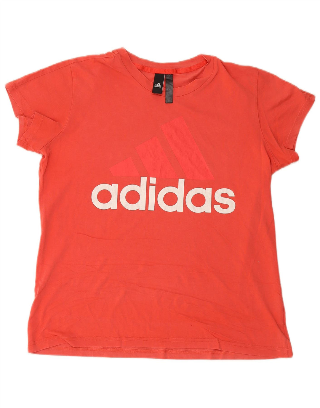 Tricou grafic ADIDAS pentru femei Top UK 18 XL bumbac roșu