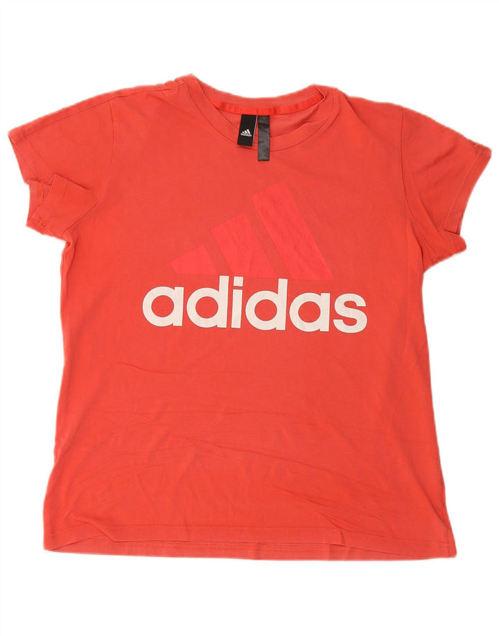Tricou grafic ADIDAS pentru femei Top UK 18 XL bumbac roșu