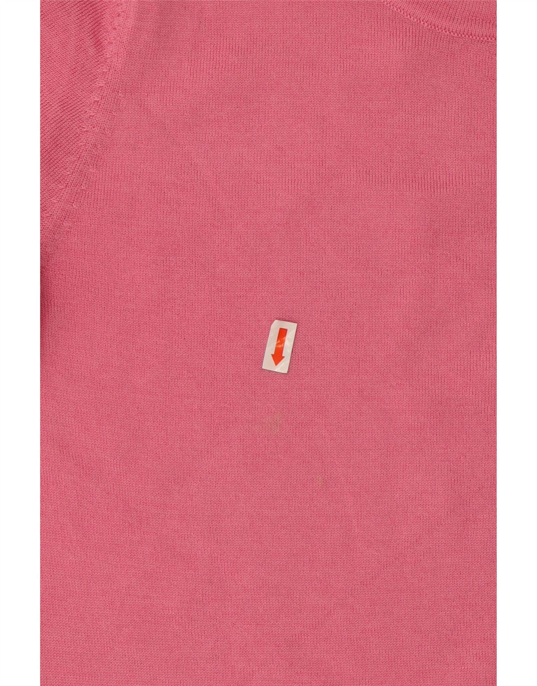 HOBBS Pulover cu gât roșu pentru femei UK 12 Lână roz mediu