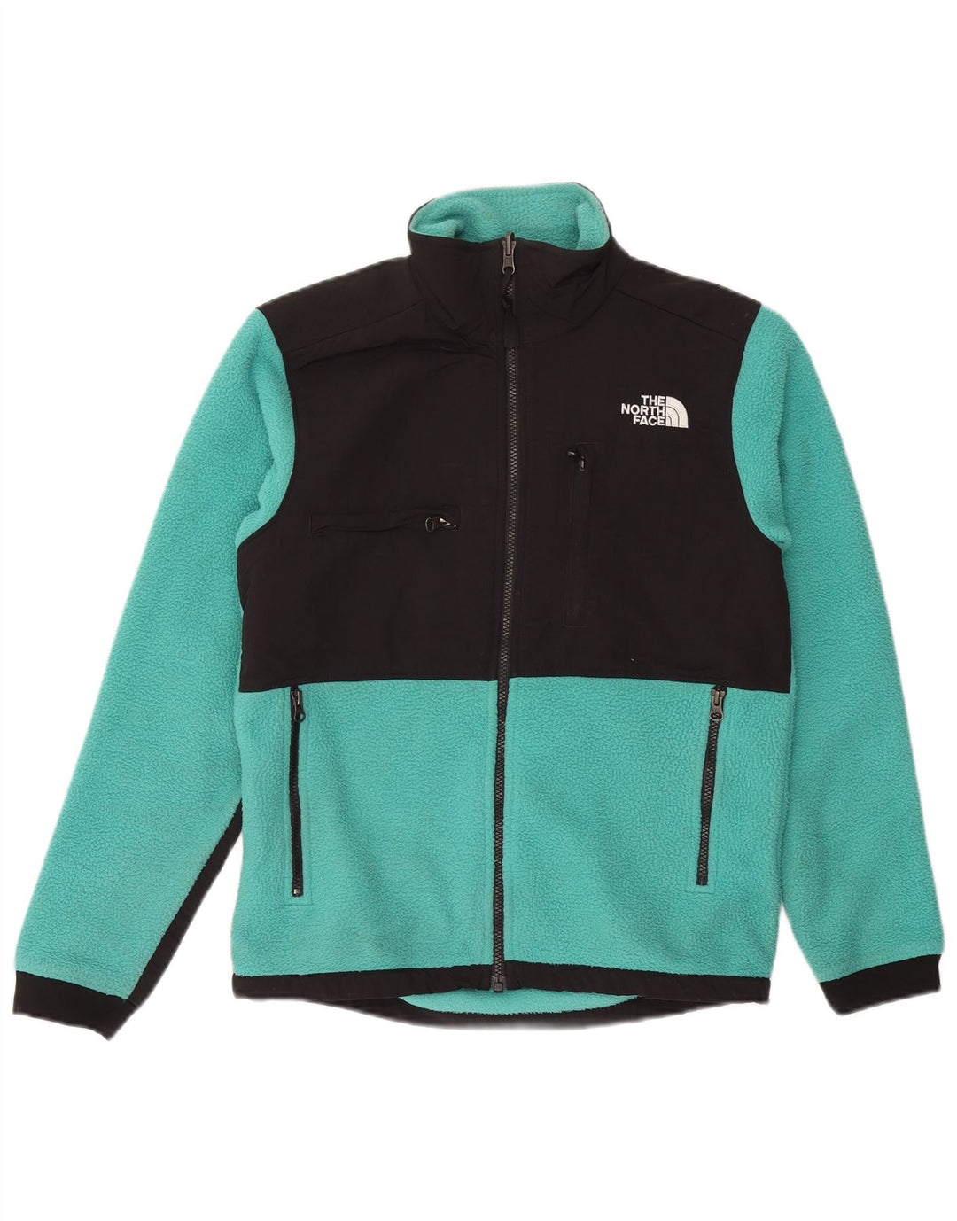 Jachetă polară pentru bărbați THE NORTH FACE UK 36 Small Turcoaz Colorblock