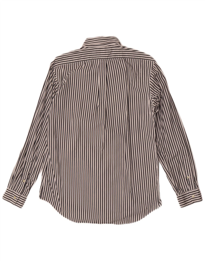 Cămașă pentru bărbați Ralph Lauren, bumbac cu dungi alb medii