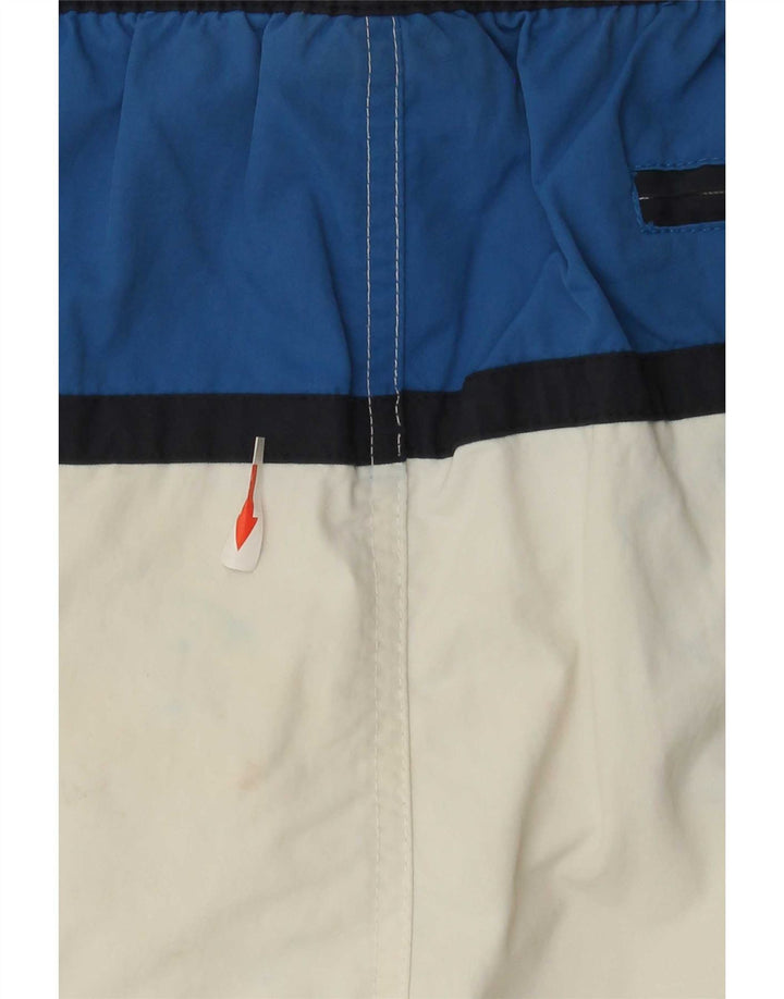 Pantaloni scurți de înot Champion pentru bărbați, mari, albi, blocuri de culoare
