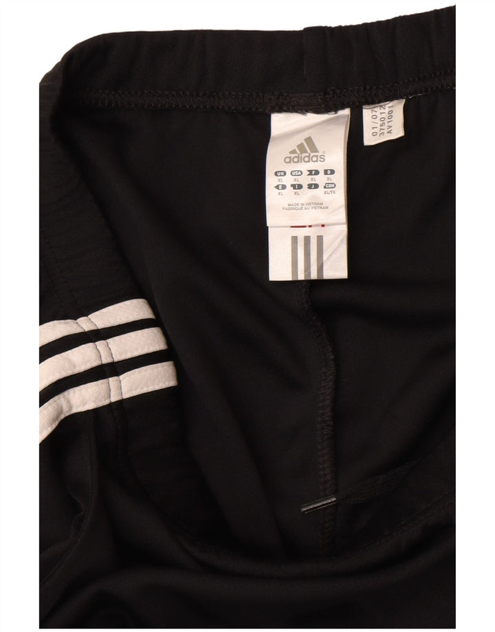 Pantaloni de trening Adidas Climalite Capri pentru femei UK 18 XL Poliester negru