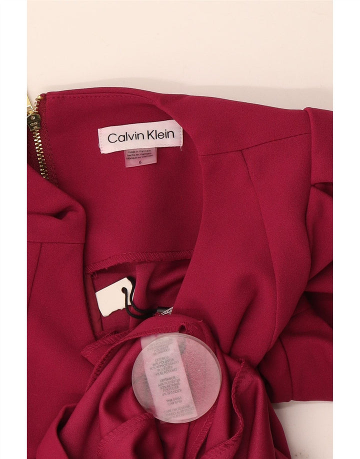 Rochie teacă pentru femei Calvin Klein US 6 Small Pink Poliester