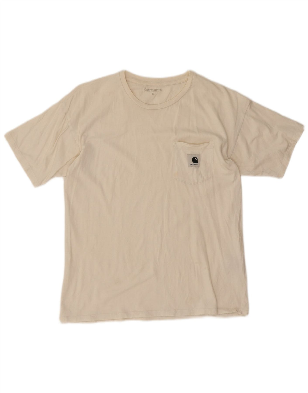Tricou pentru bărbați Carhartt Top mic din bumbac alb