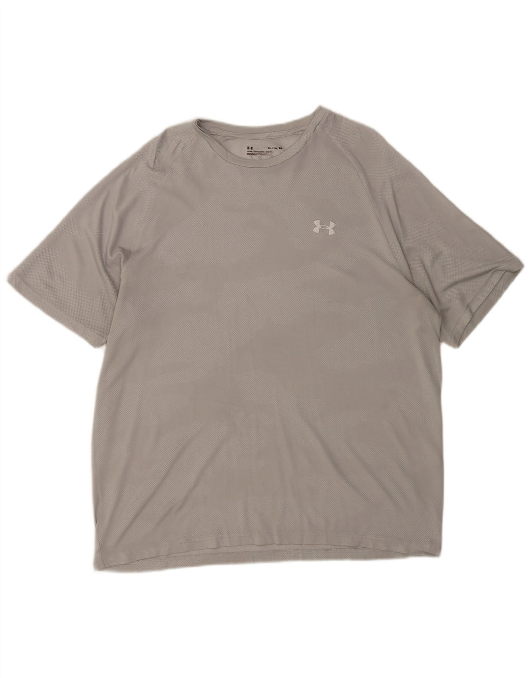 Under Armour Mens XL Grey Camouflage Poliester