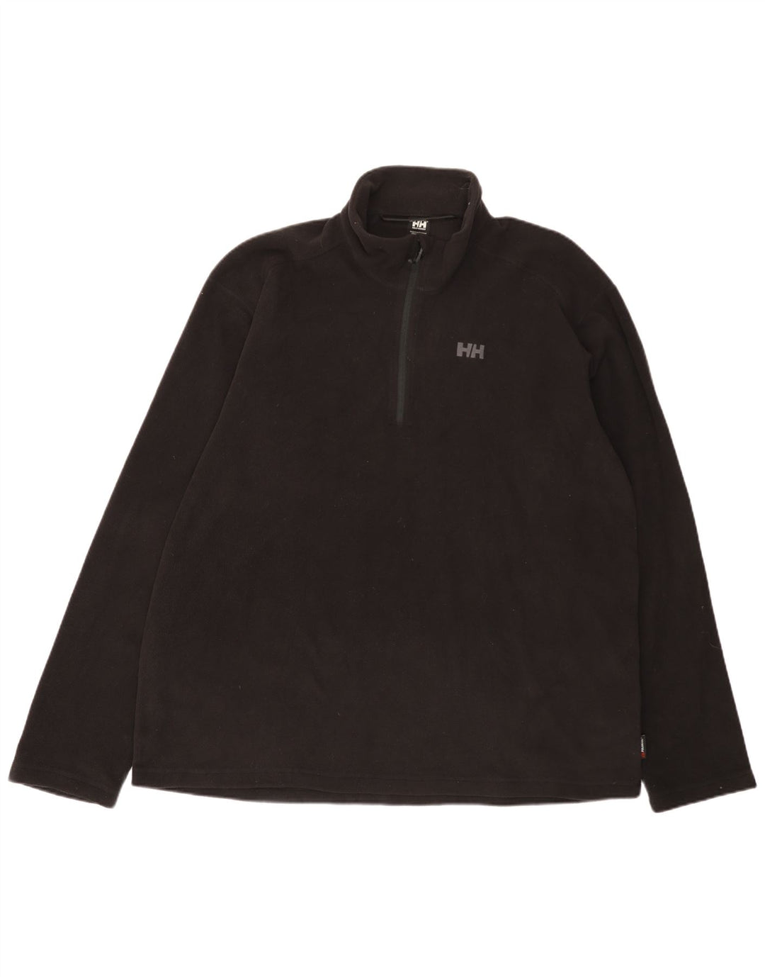 Jumper Helly Hansen pentru bărbați, cu fermoar și gât, din lână, poliester negru 3XL