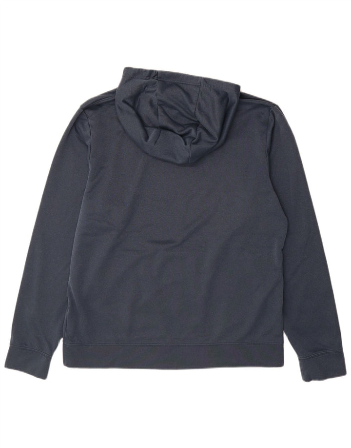Pulover cu glugă grafic The North Face pentru bărbați, mare, albastru, poliester
