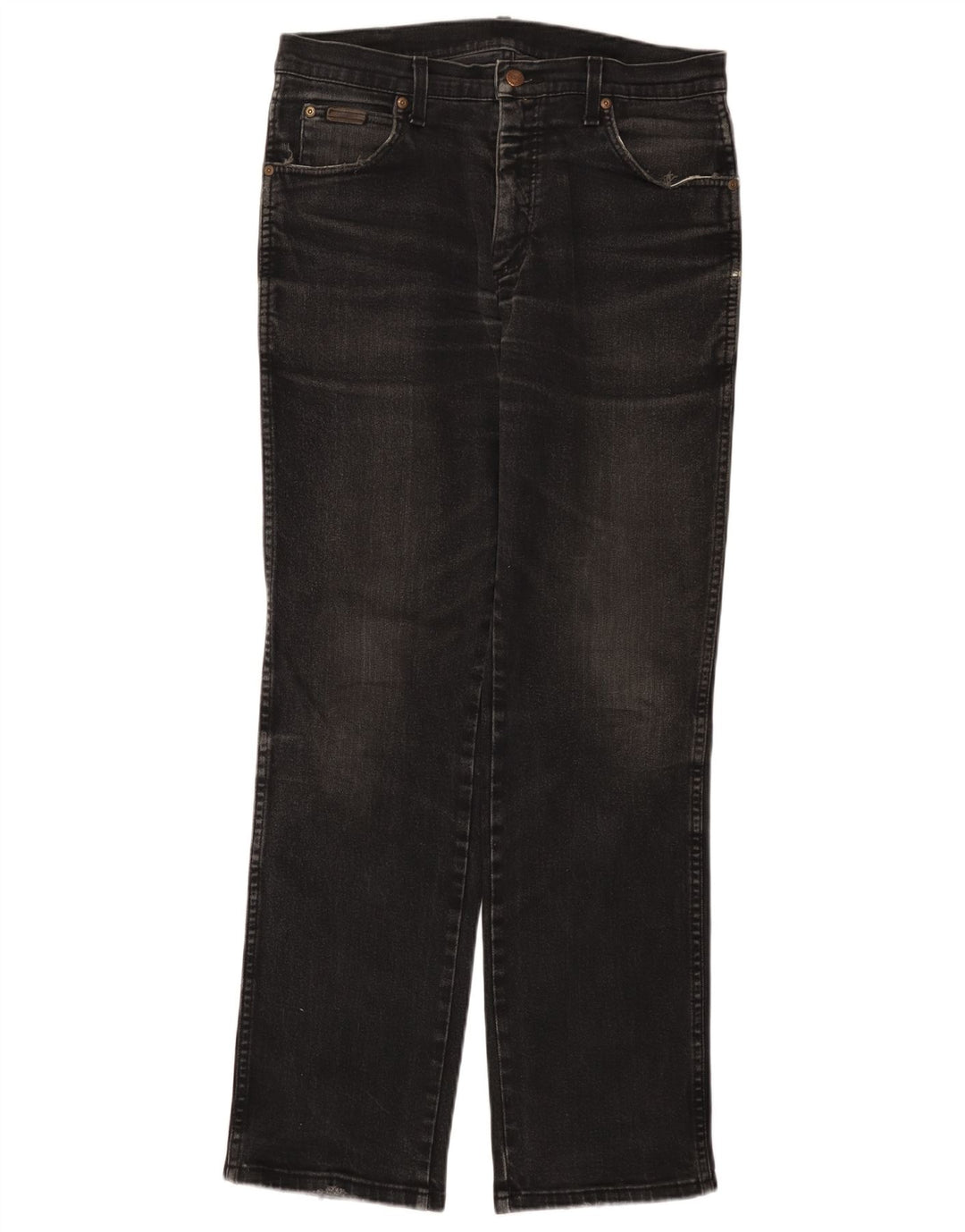 WRANGLER Blugi pentru bărbați Texas Stretch drepte W33 L32 bumbac negru