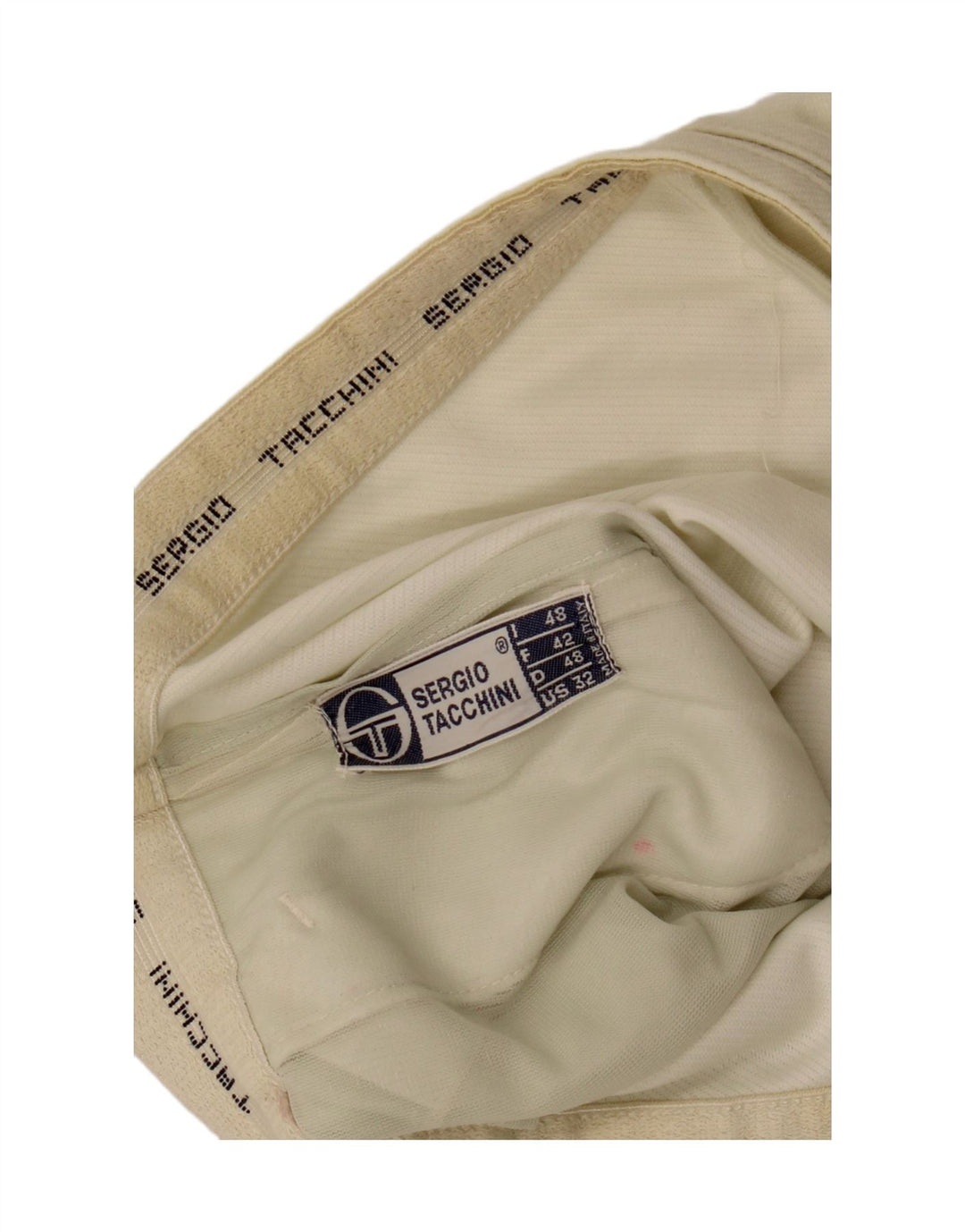 SERGIO TACCHINI Pantaloni scurți casual pentru bărbați IT 48 Medium W30 Off White