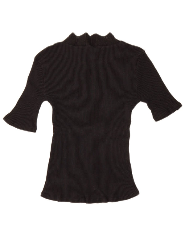 Tricou pentru femei Zara UK 14 Large Negru