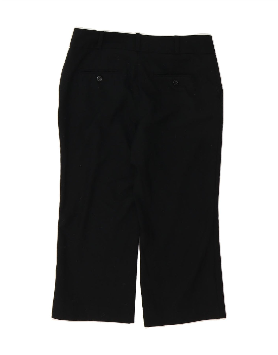 MOSSIMO Womens Straight Capri Trousers US 2 XS W30 L20 Black Polyester Vintage Mossimo and Second-Hand Mossimo from Messina Hembry 