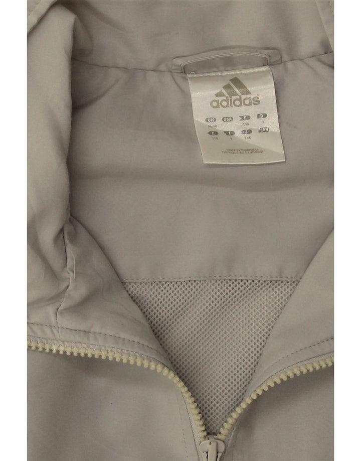 Jachetă de trening pentru bărbați Adidas UK 46/48 XL poliester gri
