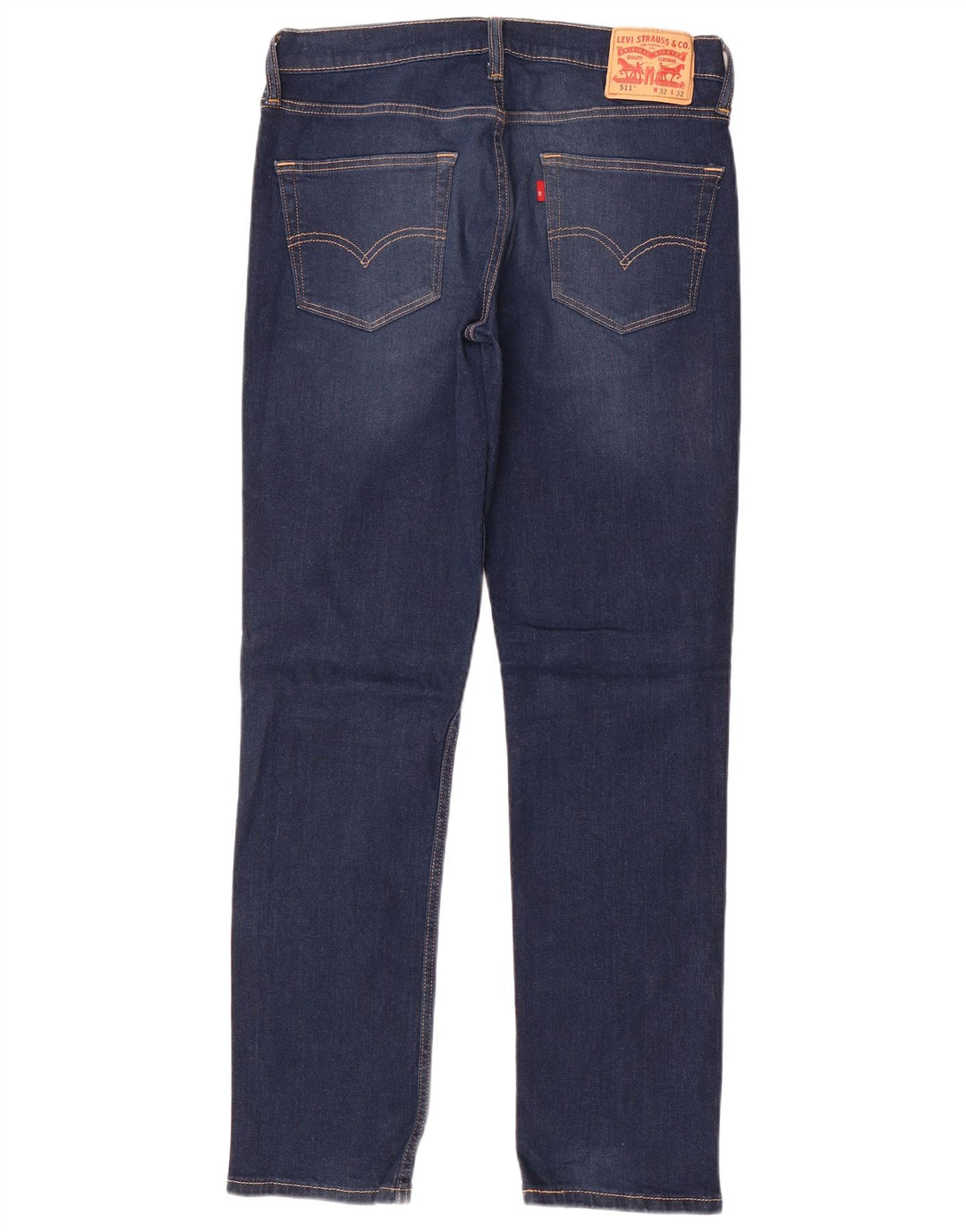 Blugi pentru bărbați LEVI'S 511 Slim W32 L32 Bumbac bleumarin