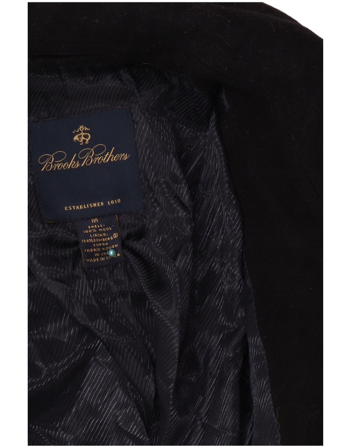 Palton pentru bărbați Brooks Brothers UK 38 Lână neagră medie