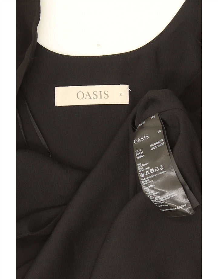 Bluză fără mâneci pentru femei Oasis UK 8 Poliester negru mic