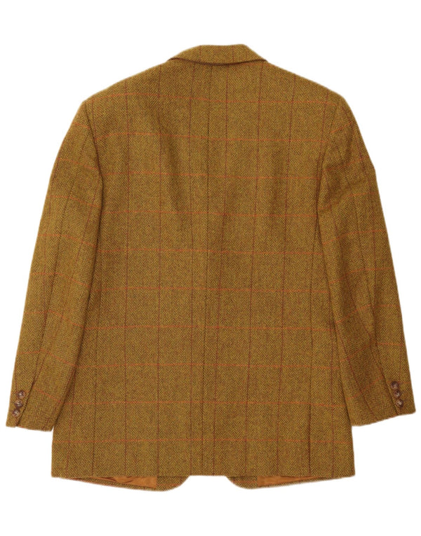 Jachetă pentru bărbați Henry Cottons cu 2 nasturi IT 48 Medium Khaki Herringbone