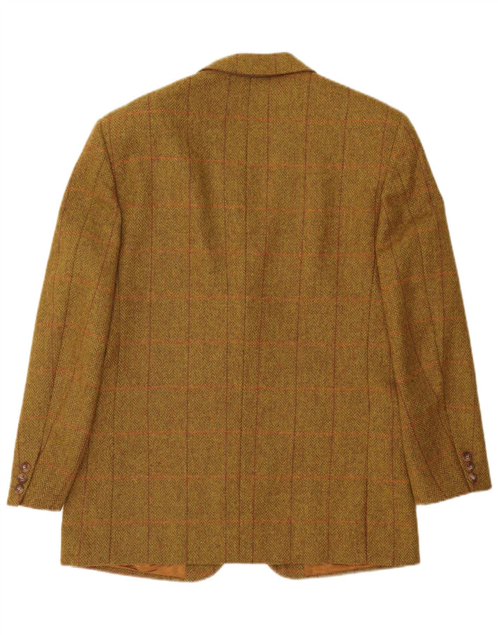 Jachetă pentru bărbați Henry Cottons cu 2 nasturi IT 48 Medium Khaki Herringbone