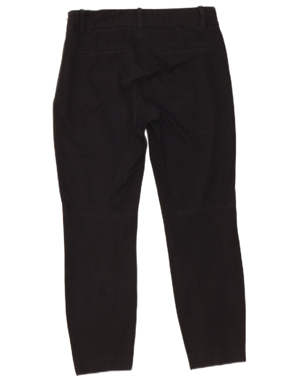 J. CREW Pantaloni cropped Minnie pentru femei US 2 XS W28 L24 Bumbac negru