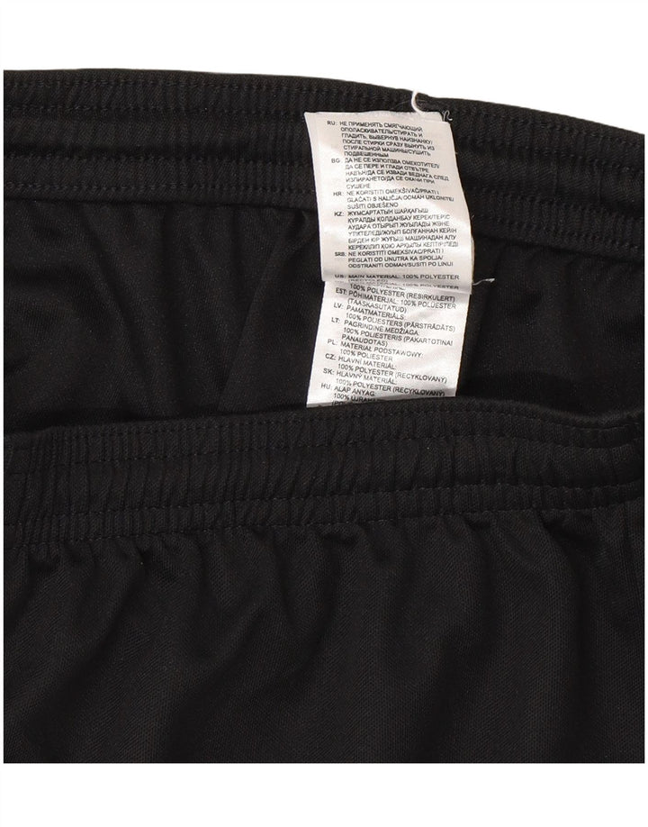 Pantaloni scurți sport Aeroready Adidas pentru bărbați, poliester negru mic