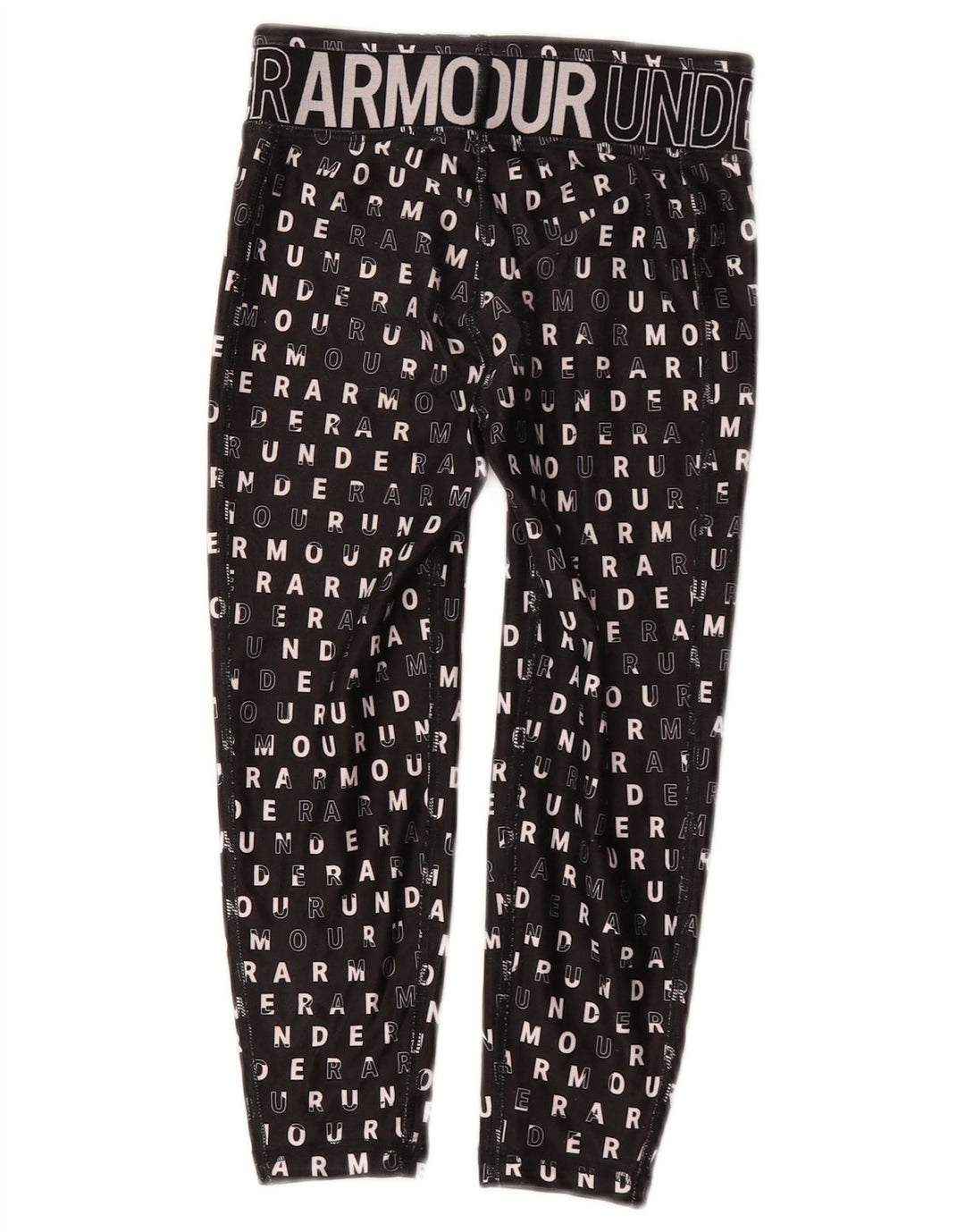 Leggings grafic Under Armour fete 7-8 ani poliester negru mic