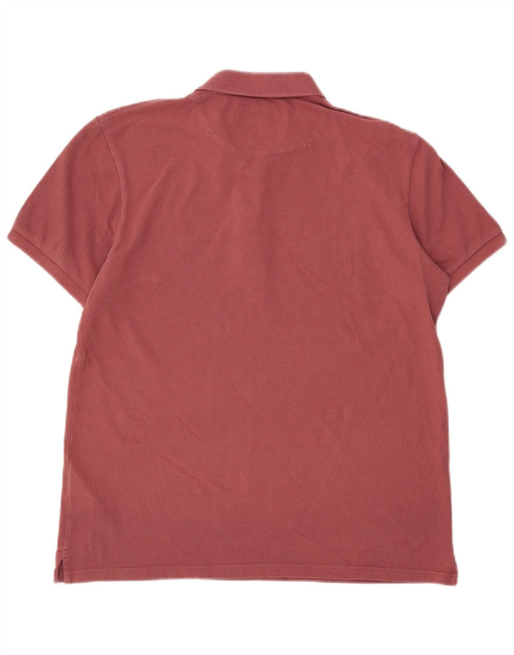 Tricou polo Lyle & Scott pentru bărbați, maro mediu