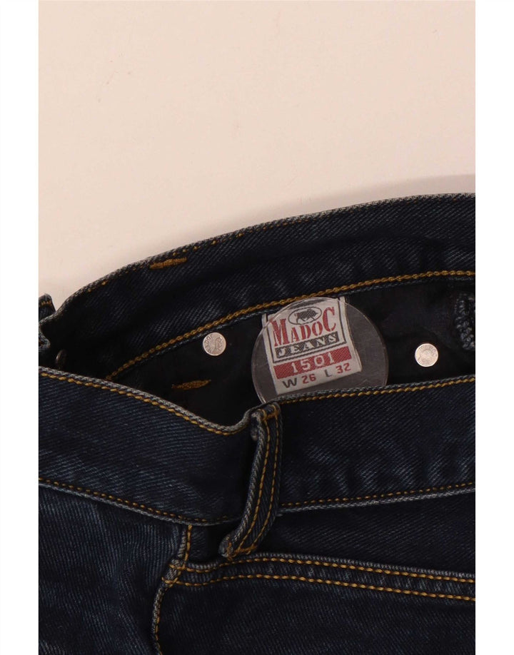 Blugi vintage pentru femei Bootcut W26 L29 Bumbac bleumarin