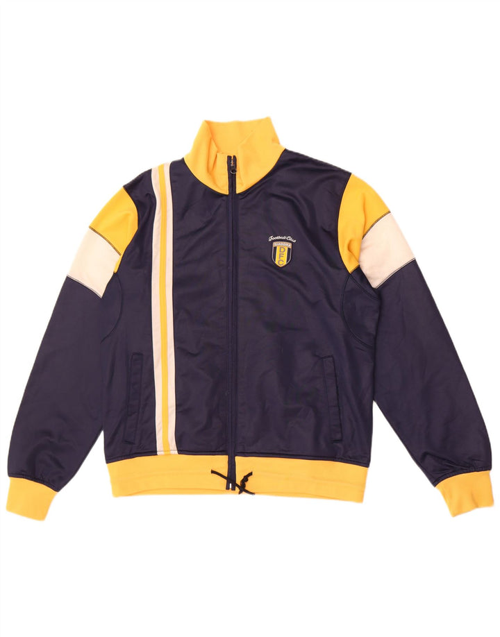 Jachetă de trening pentru bărbați Diadora, albastru mediu, color block
