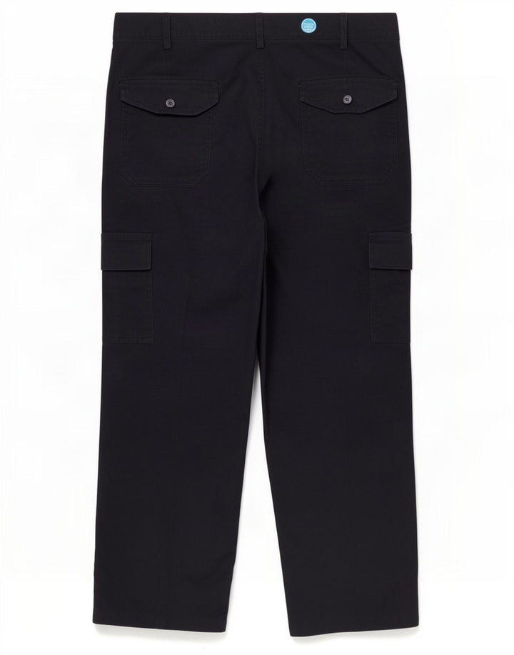 Pantaloni cargo drepti pentru bărbați Dickies W34 L26 poliester bleumarin