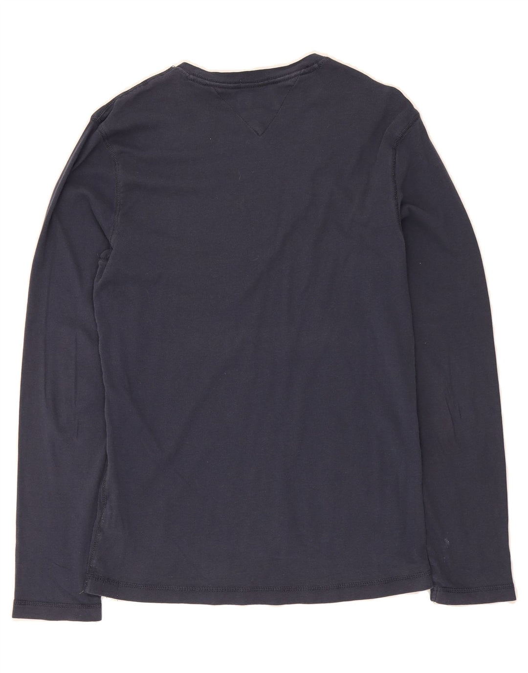 TOMMY HILFIGER Mens Top Long Sleeve Medium Navy Blue Cotton Vintage Tommy Hilfiger and Second-Hand Tommy Hilfiger from Messina Hembry 