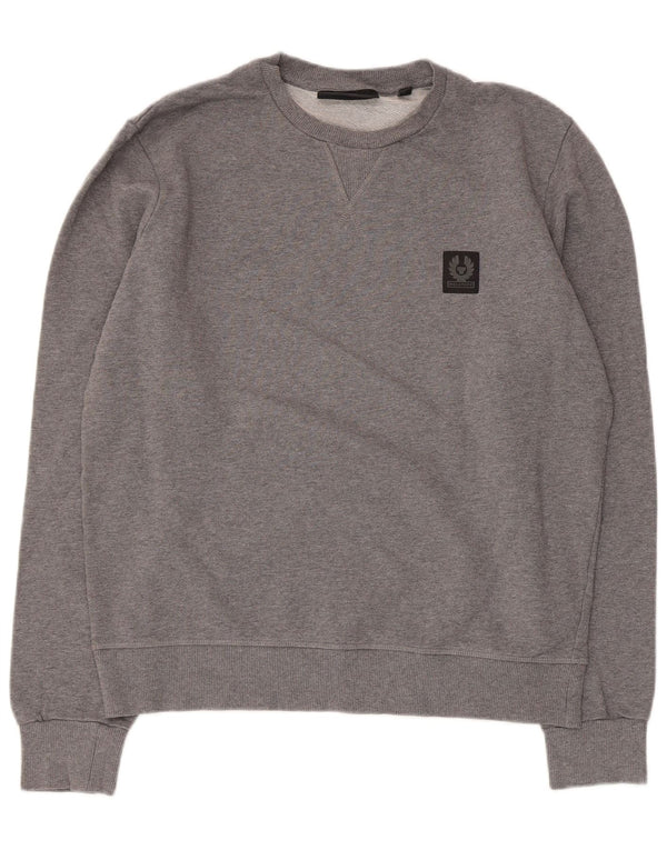 Pulover Belstaff pentru damă, UK 20 2XL, bumbac gri