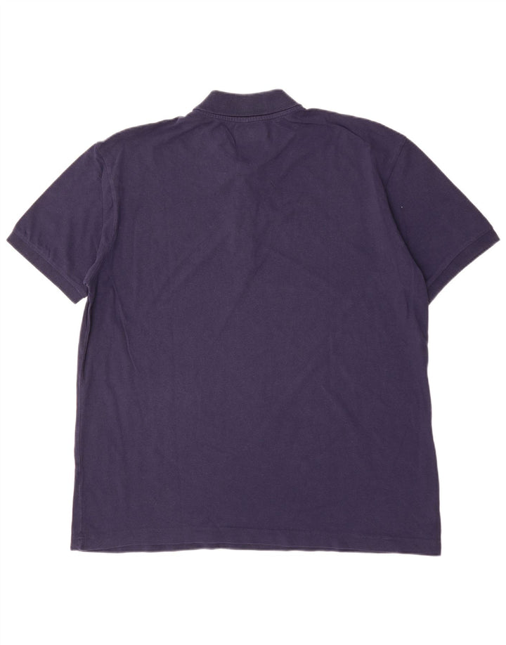 Cămașă polo pentru bărbați KAPPA 3XL bumbac bleumarin