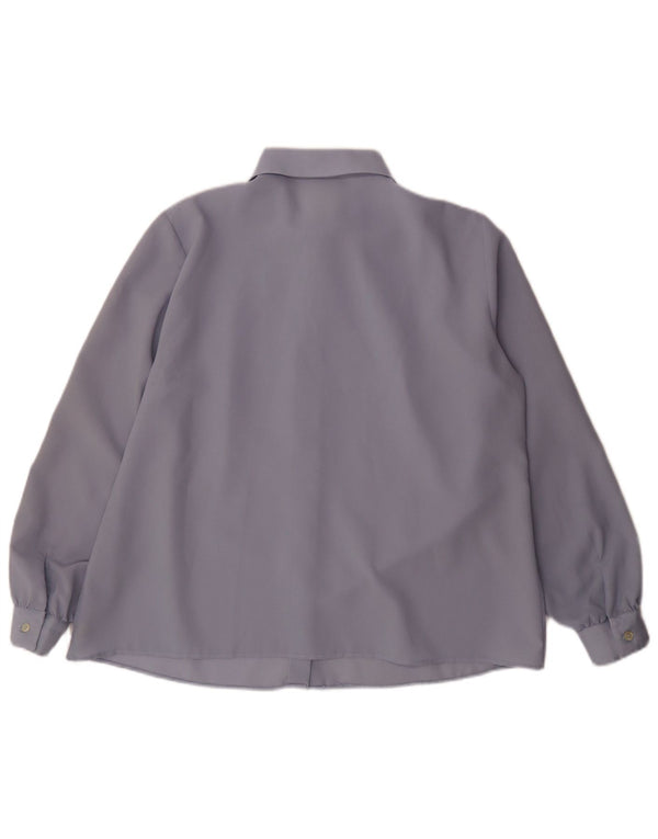 Bluză cămașă pentru femei Primavera Firenze IT 51 XL Blue Geometric Polarskin