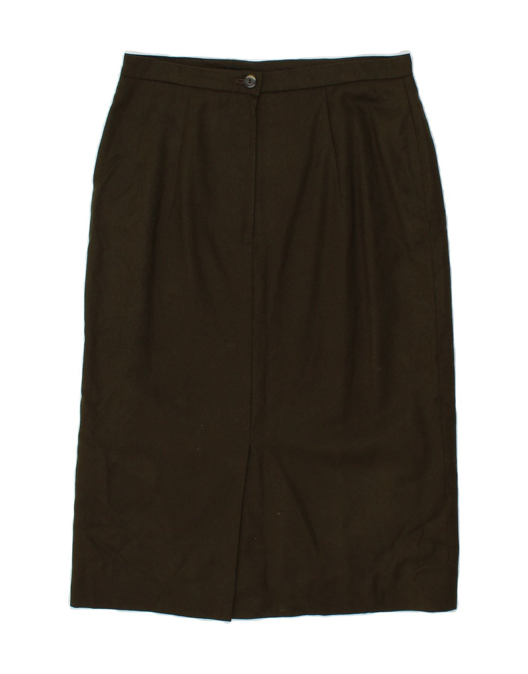 VINTAGE Womens Straight Skirt W30 Medium  Khaki Vintage Vintage and Second-Hand Vintage from Messina Hembry 
