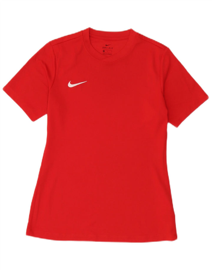 Tricou Nike Dri Fit pentru bărbați Top Medium Red Poliester