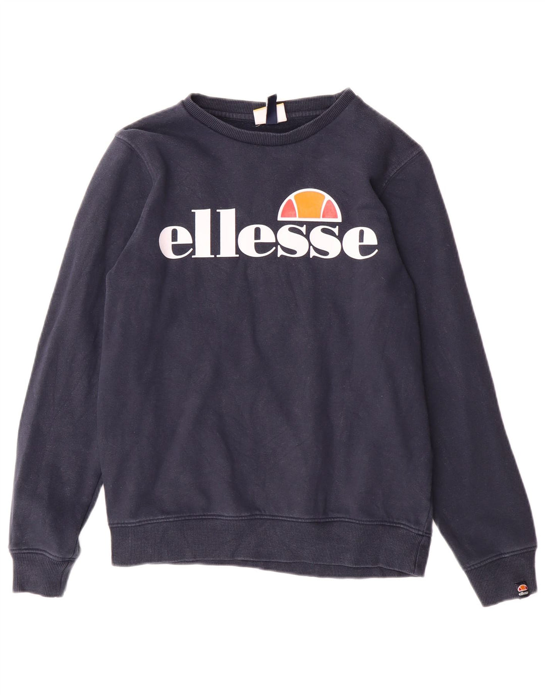 Hanorac cu grafic pentru băieți Ellesse Pulover 12-13 ani Bumbac bleumarin