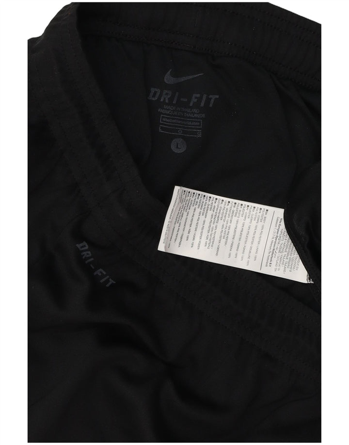Pantaloni scurți sport Nike Dri Fit pentru bărbați, mari, negru, poliester