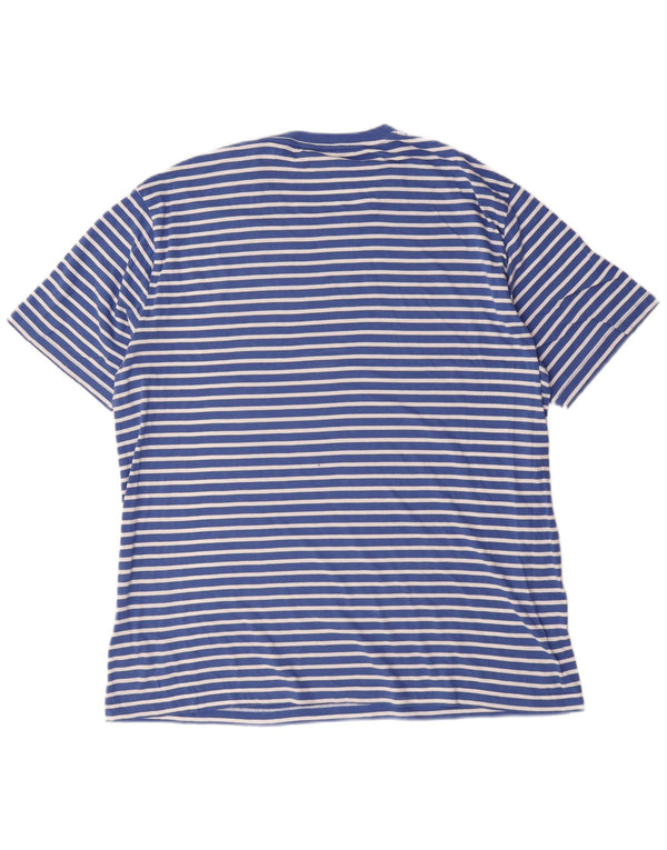 Tricou Bărbați Gant Top 2XL Bumbac cu dungi albastre