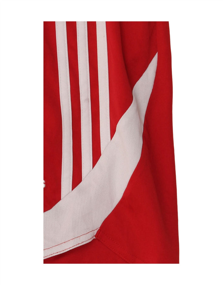 Pantaloni scurți sport pentru bărbați Adidas Climacool, roșu, poliester color bloc