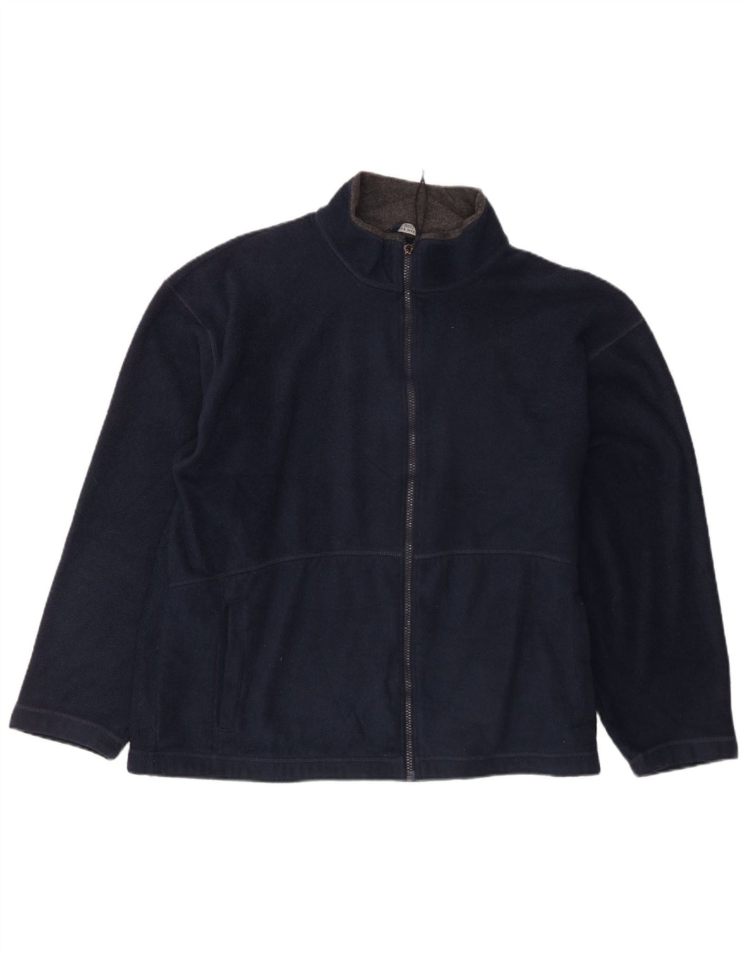 Jachetă fleece pentru bărbați Marks & Spencer UK 40 mare poliester bleumarin
