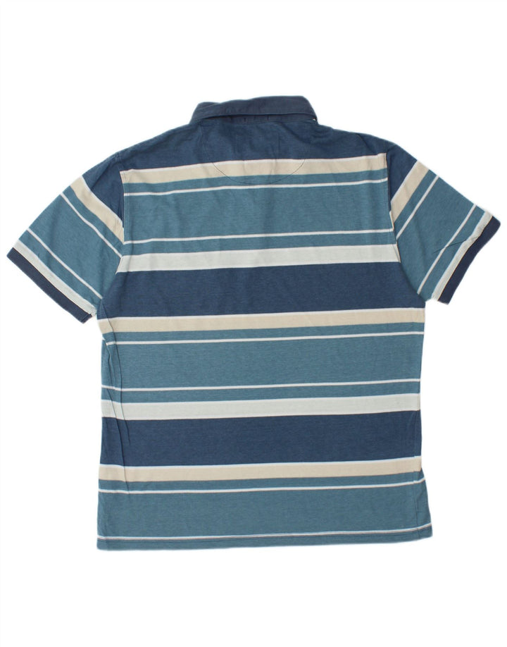 PENGUIN Tricou polo pentru bărbați Heritage Slim Fit, mare, albastru, bloc de culoare