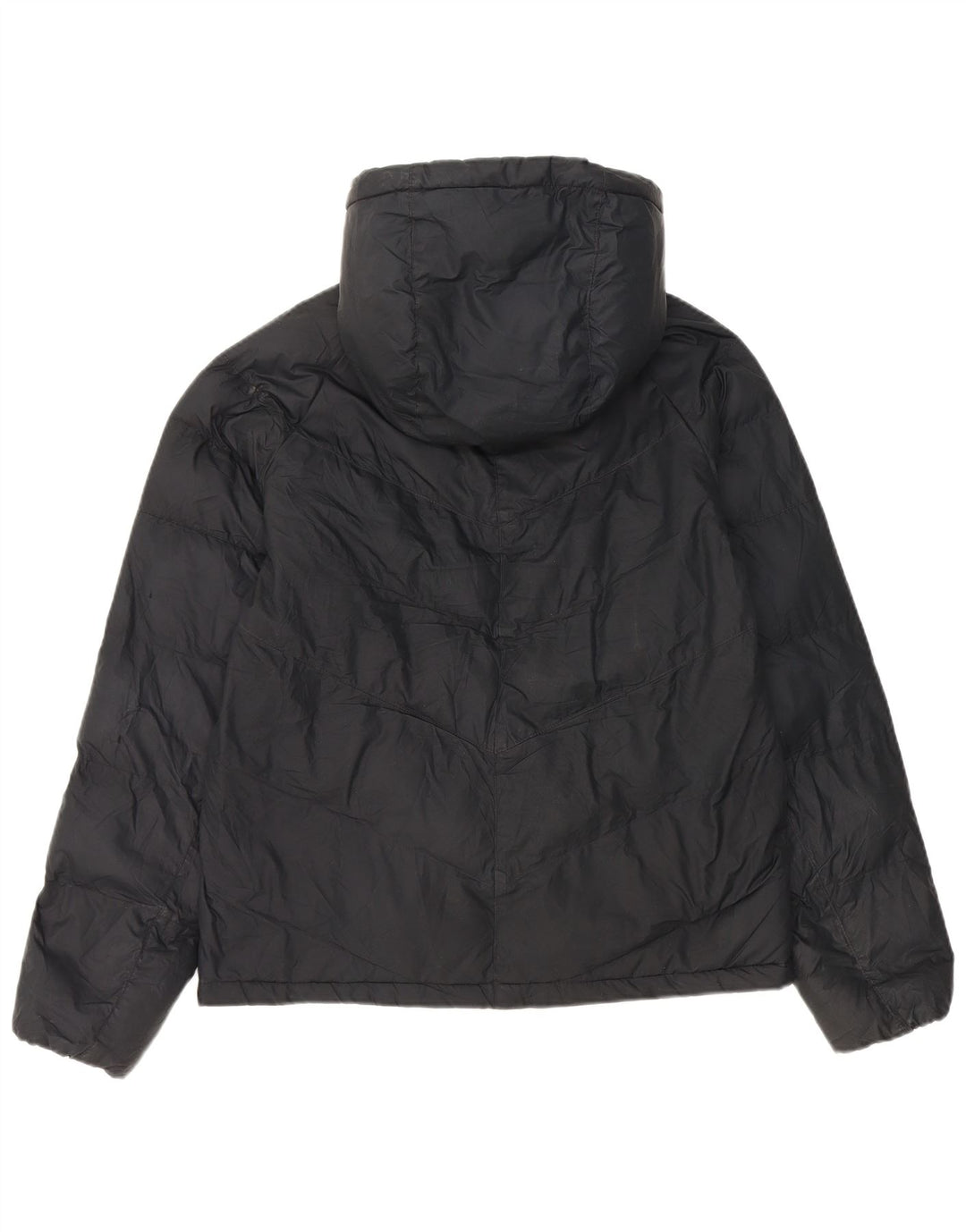 Jachetă căptușită cu glugă Nike pentru băieți 13-14 ani XL poliester negru