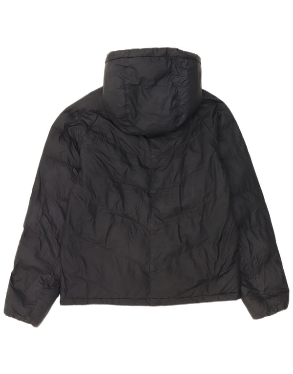 Jachetă căptușită cu glugă Nike pentru băieți 13-14 ani XL poliester negru