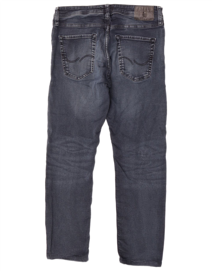 Blugi Jack & Jones GLENN Slim pentru bărbați W33 L30 bumbac albastru