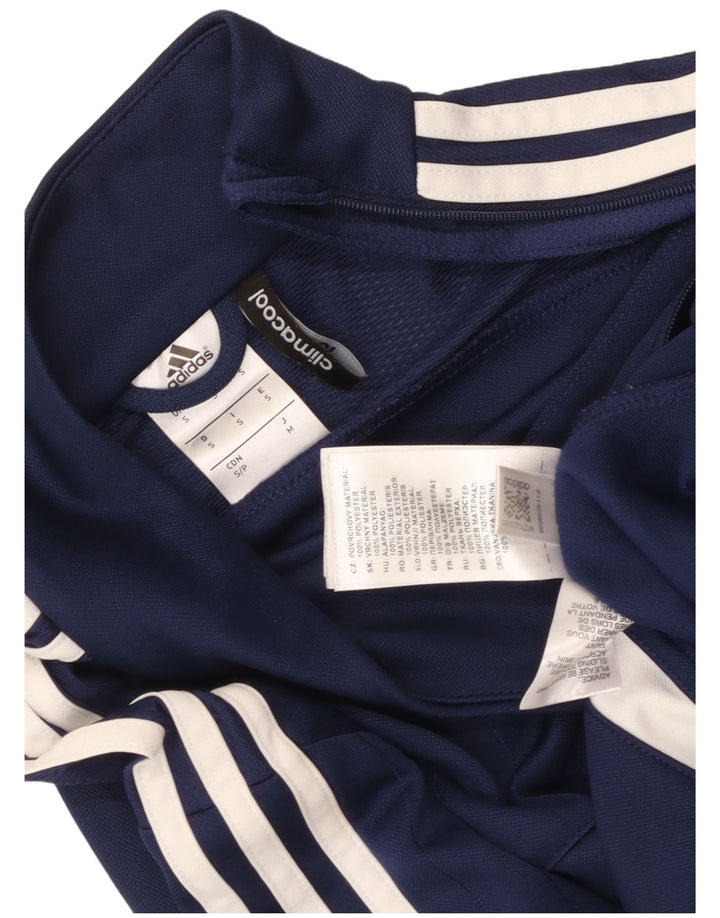 Adidas Climacool Pullover Trening Top Mic Bleumarin Colorblock