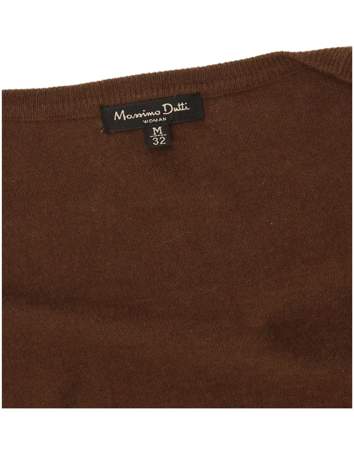 Pulover cardigan Massimo Dutti pentru femei UK 12 maro mediu