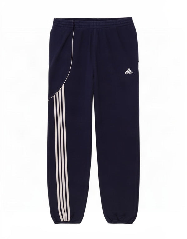 Pantaloni de trening pentru bărbați Adidas Pantaloni de jogging UK 42/44 Mare Bumbac bleumarin