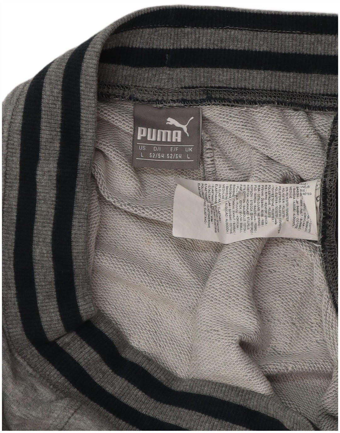 Pantaloni scurți Puma Graphic Sport pentru bărbați, mari, gri, bumbac