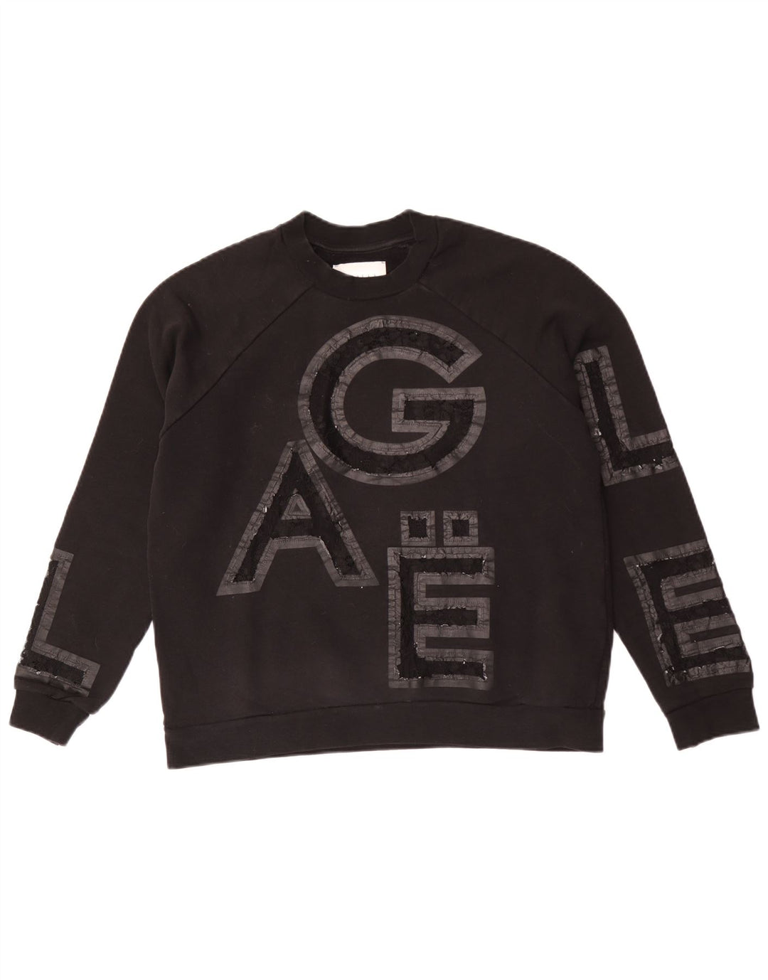 Pulover Gaelle pentru damă cu grafică, UK 10 Mic Negru